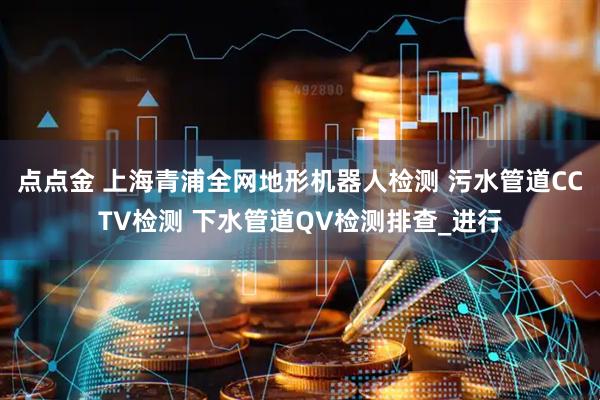 点点金 上海青浦全网地形机器人检测 污水管道CCTV检测 下水管道QV检测排查_进行